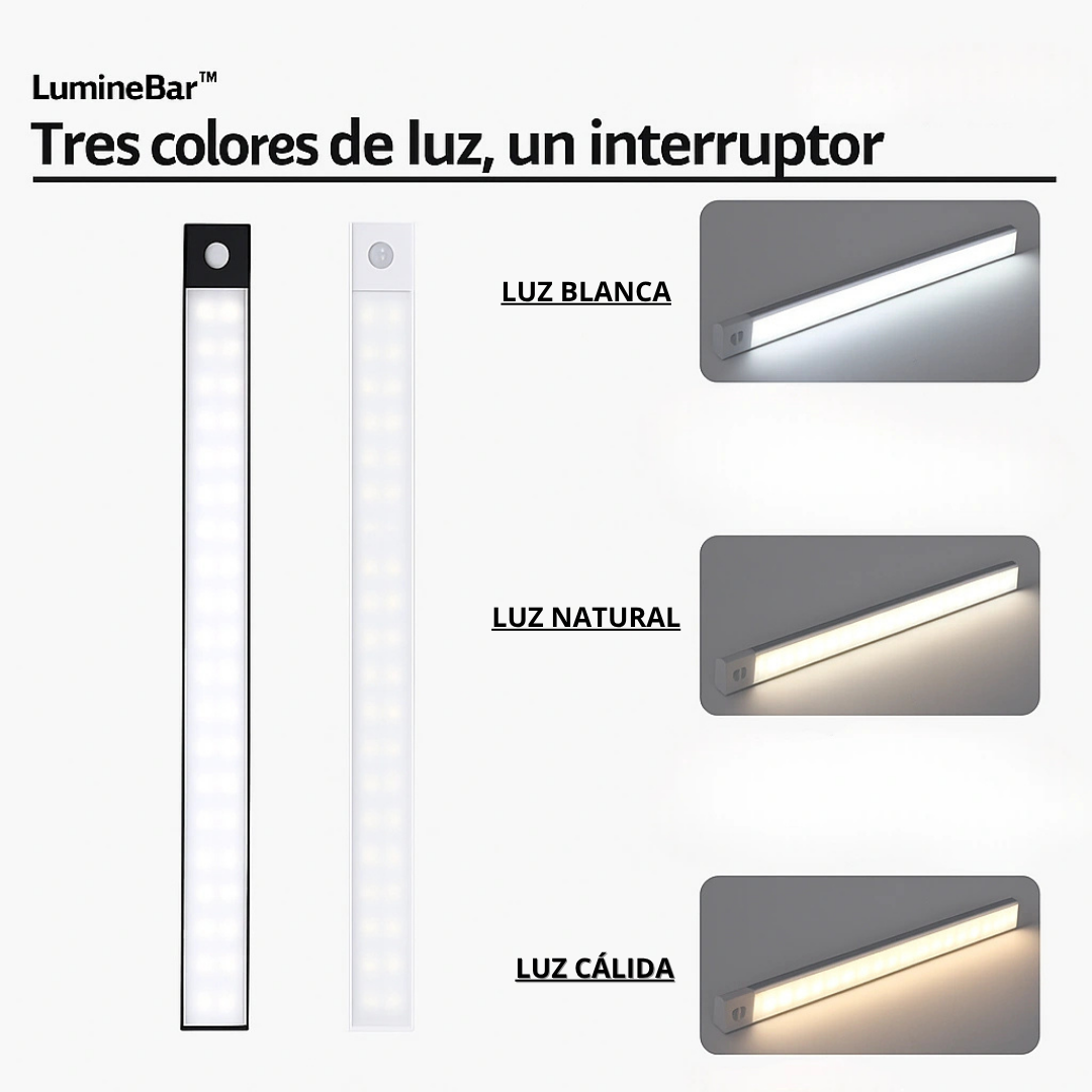 LumineBar™ - Luz LED con Sensor de Movimiento